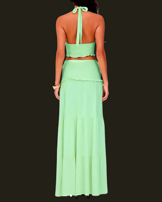 2 piece skirt set M