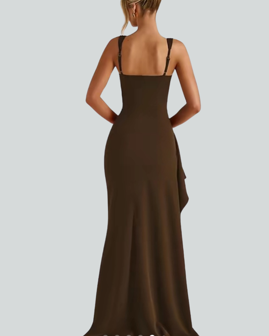 High Slit Sleeveless Dress M