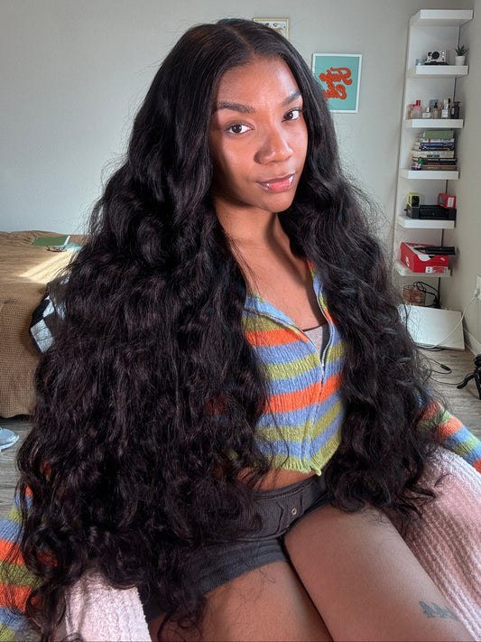 OQHAIR high density 32 inch unit lace 13x6 unit